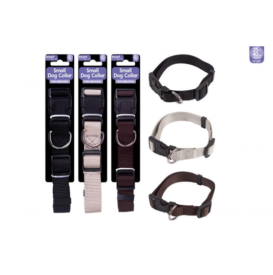 SMART CHOICE SMALL Dog Collar 30CM-45CM Assorted Colours